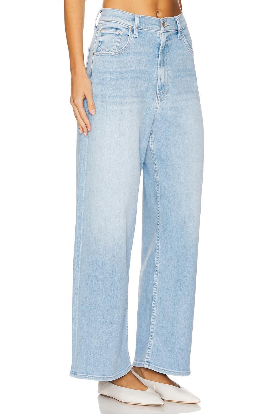 High Waisted Spinner Zip Flood MOTHER Product Image
