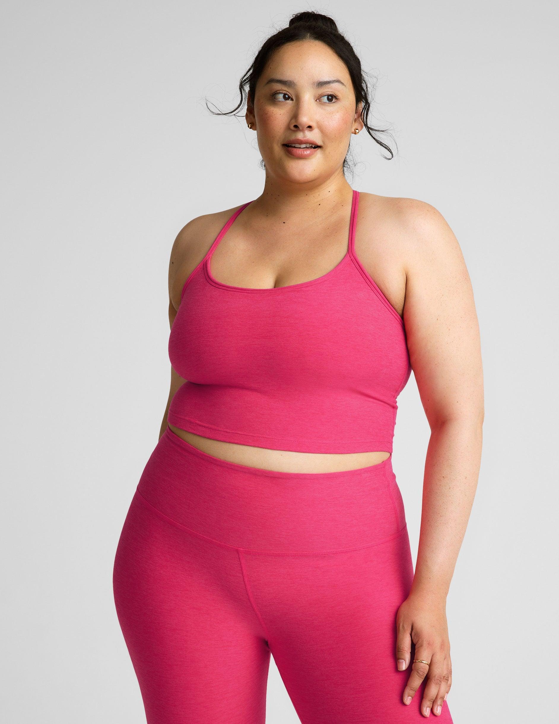 Spacedye Slim Racerback Cropped Tank Product Image