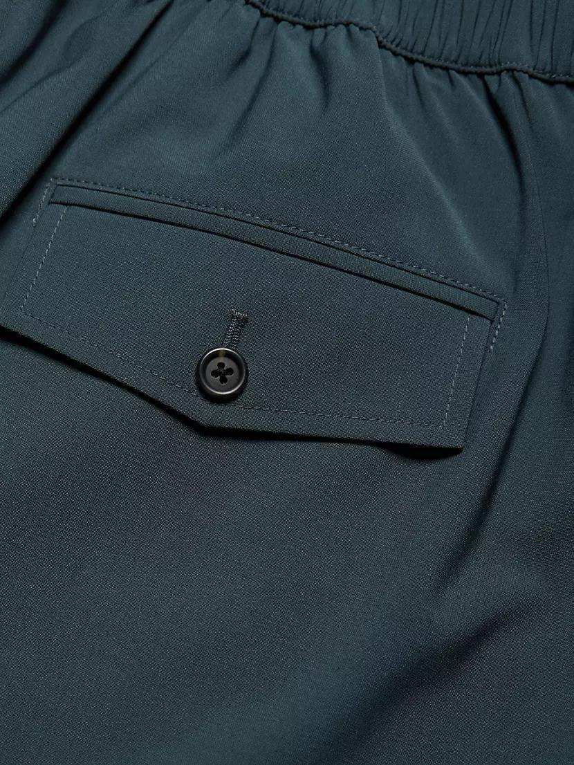 Pintucked Wool-Blend Shorts Product Image