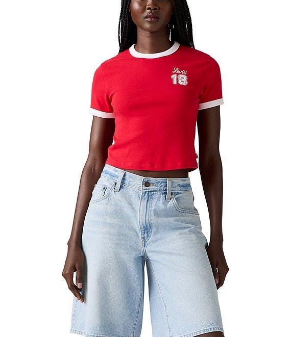 Levi's® Short Sleeve Mini Ringer T-Shirt Product Image