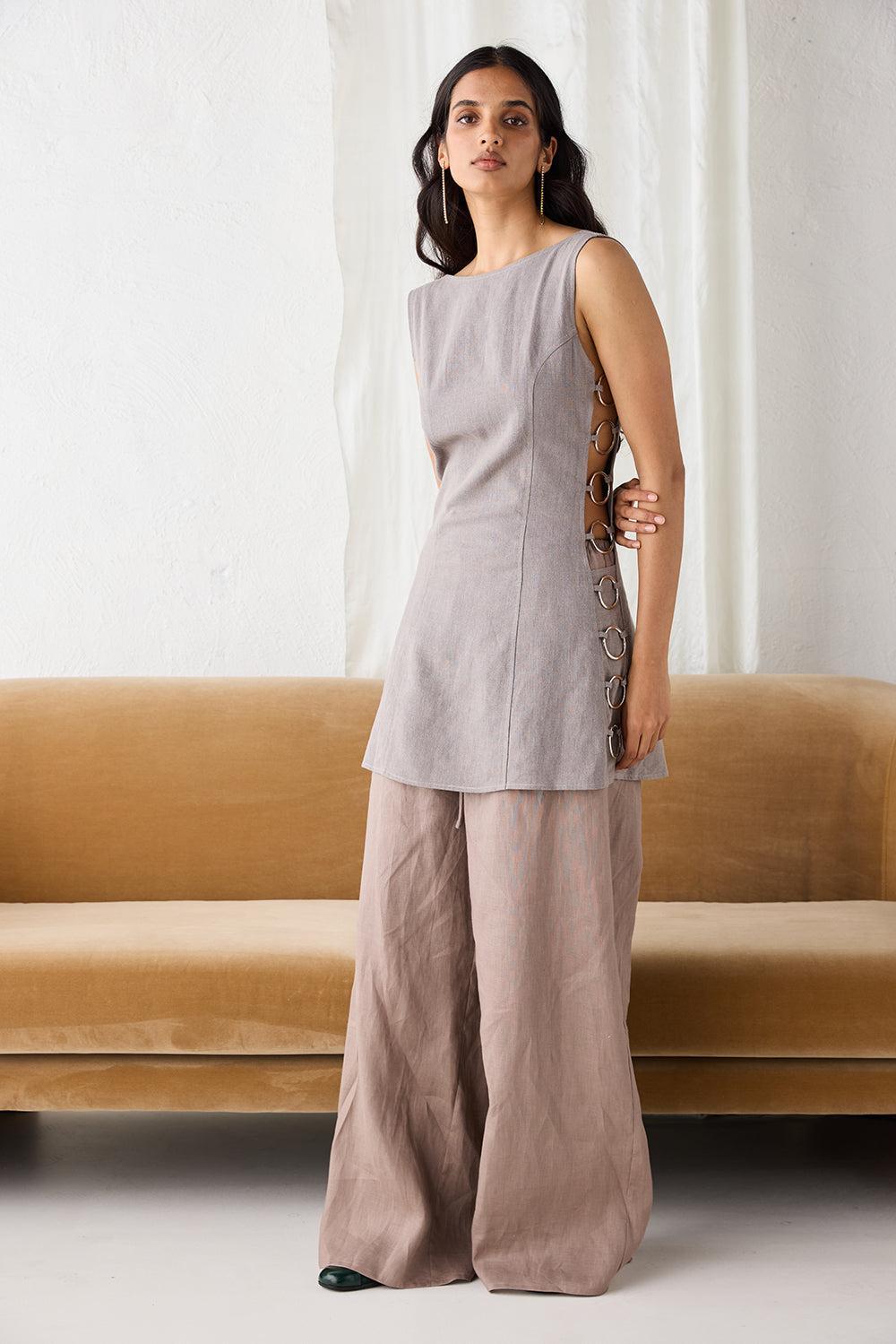 Aria Vest Mushroom Product Image
