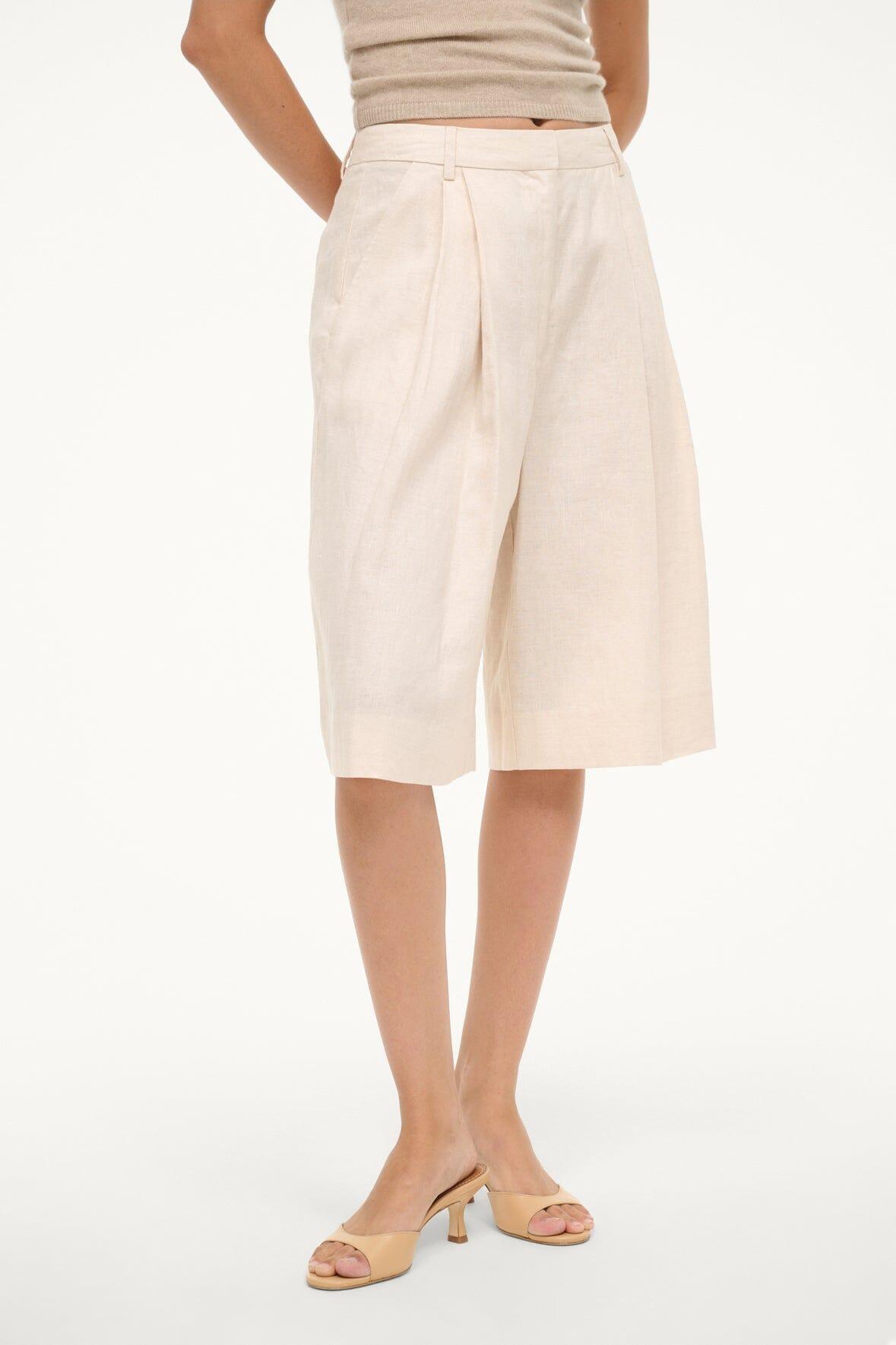 CRUZ BERMUDA LINEN SHORT | NATURAL Product Image