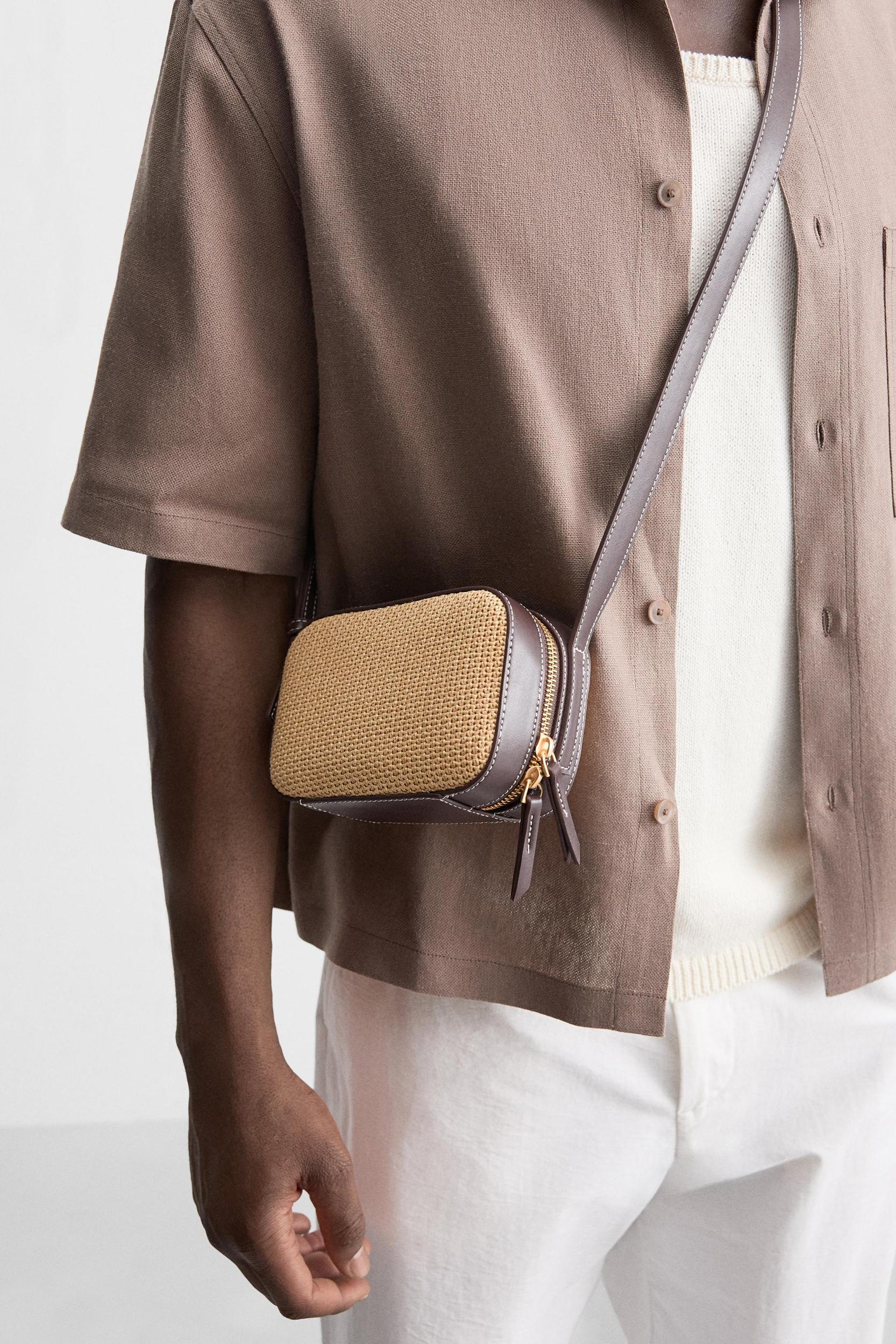 WOVEN CROSSBODY BAG Product Image
