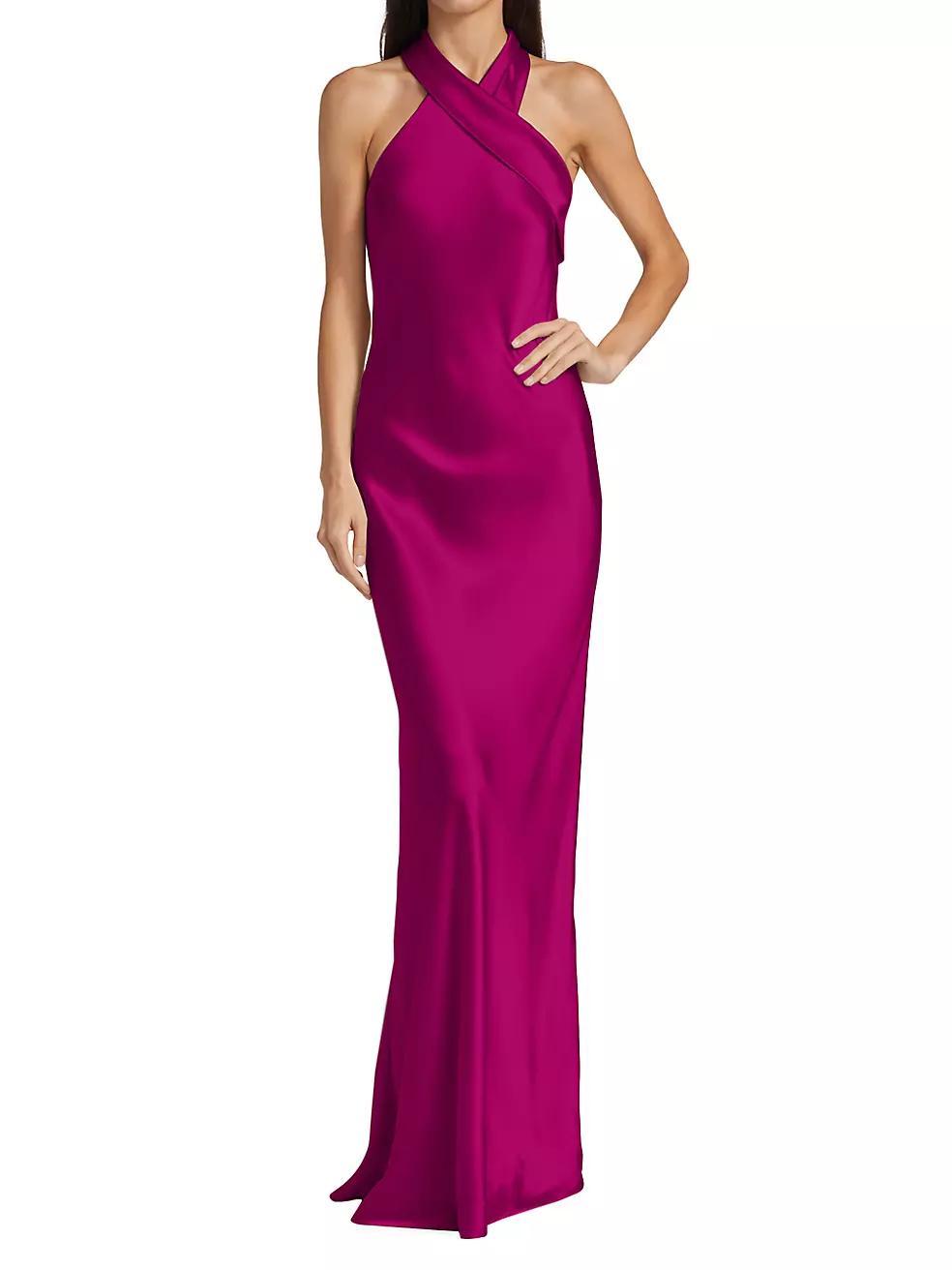 Womens Pandora Asymmetrical Bias Cut Dress Product Image