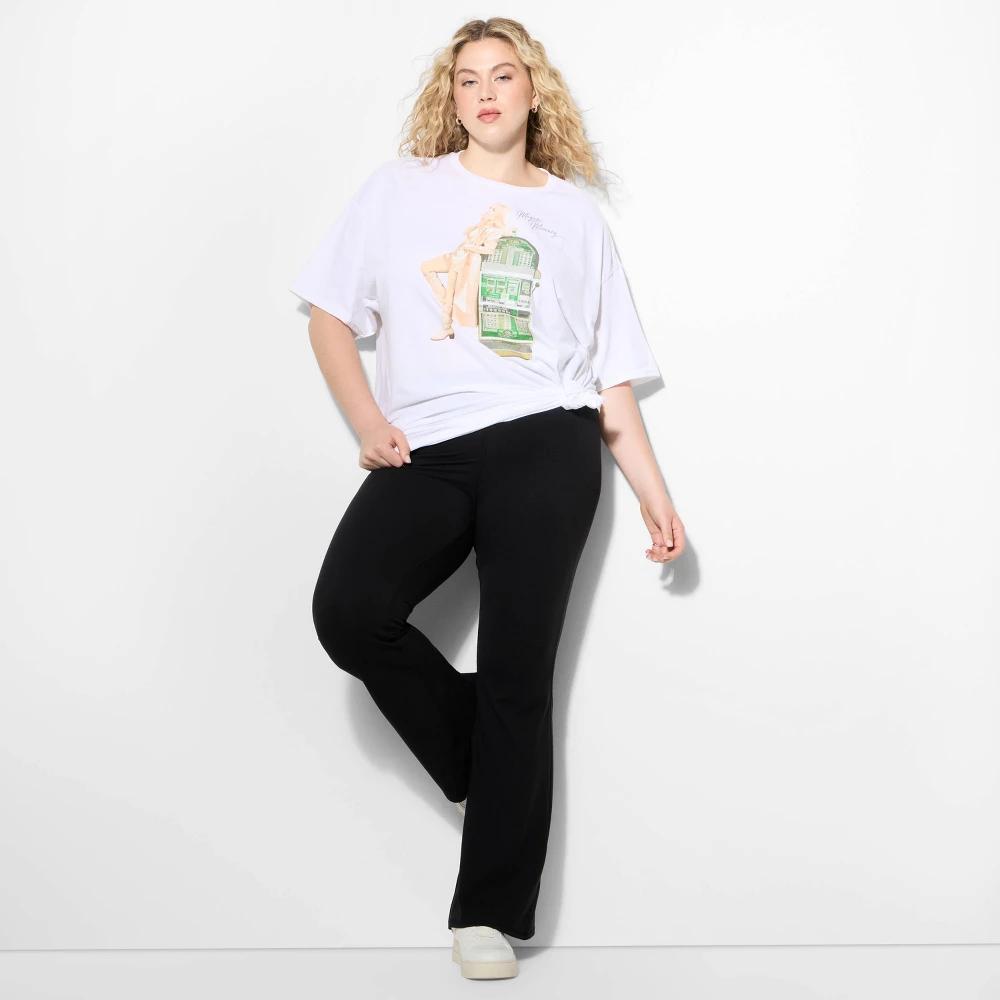 Women's Moroney Lucky Short Sleeve Graphic T-Shirt - White Product Image