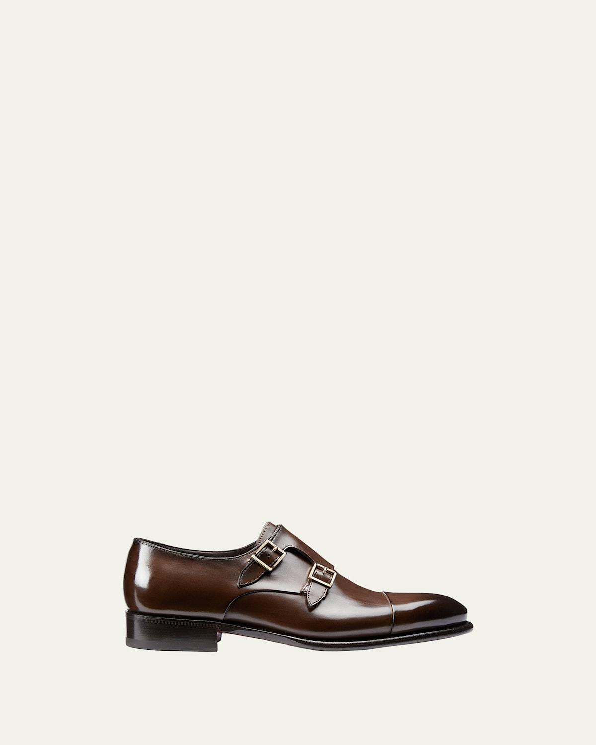 Men's Ira Double-Monk Loafers Product Image