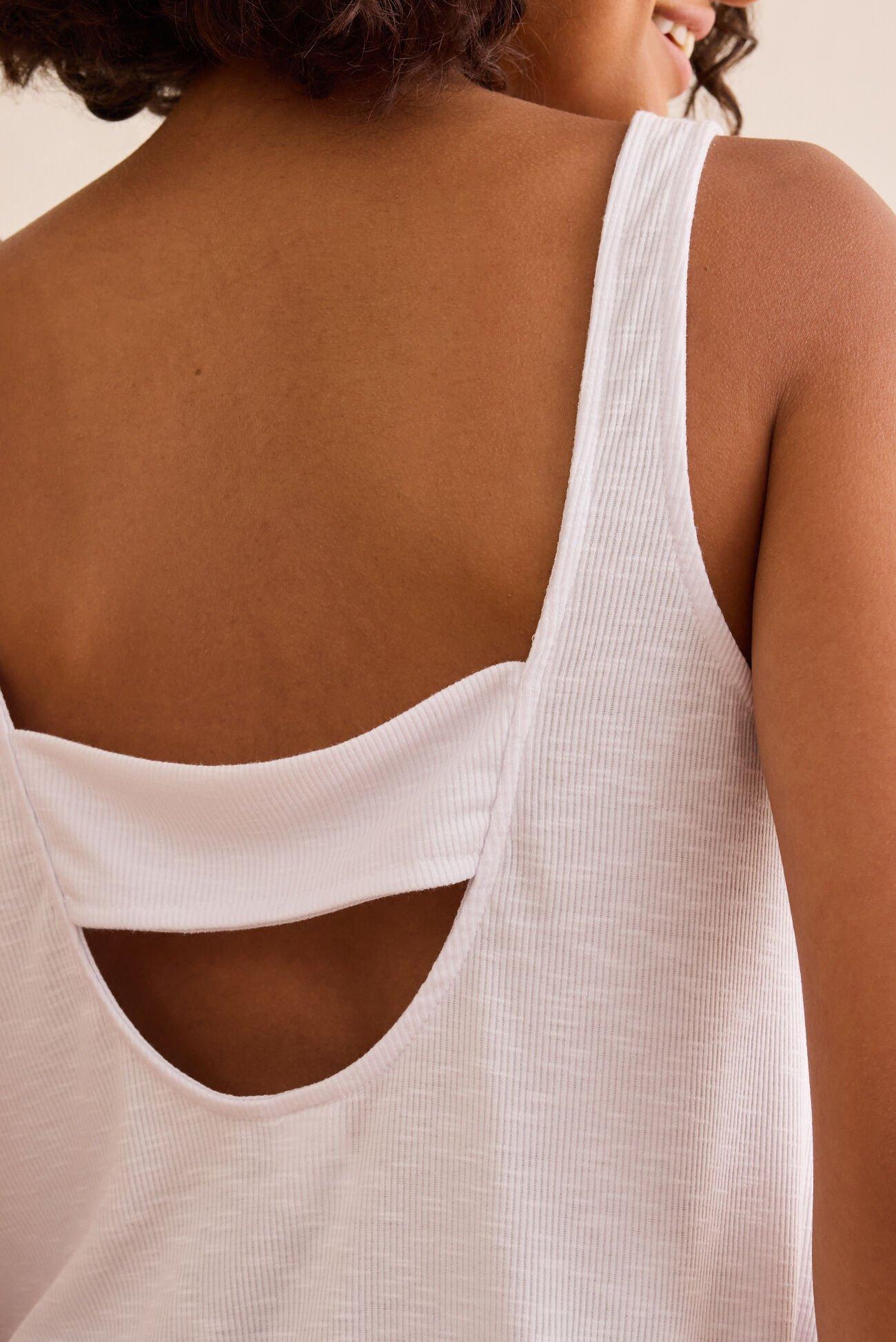 Cascade Ruffle Tank Product Image