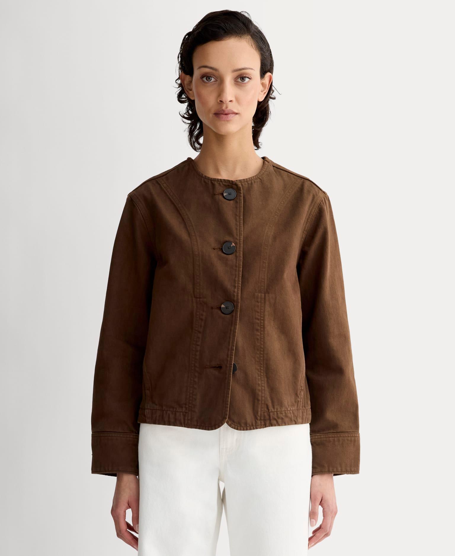 Womens Denim Barrel Jacket by Everlane Product Image