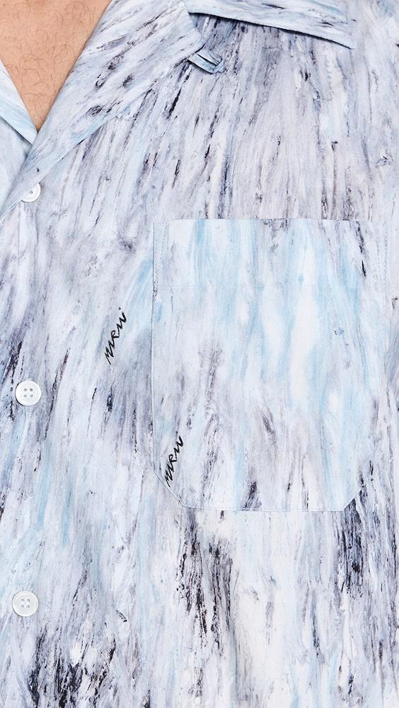 Marni Fuzzy Crayon Print Shirt | Shopbop Product Image