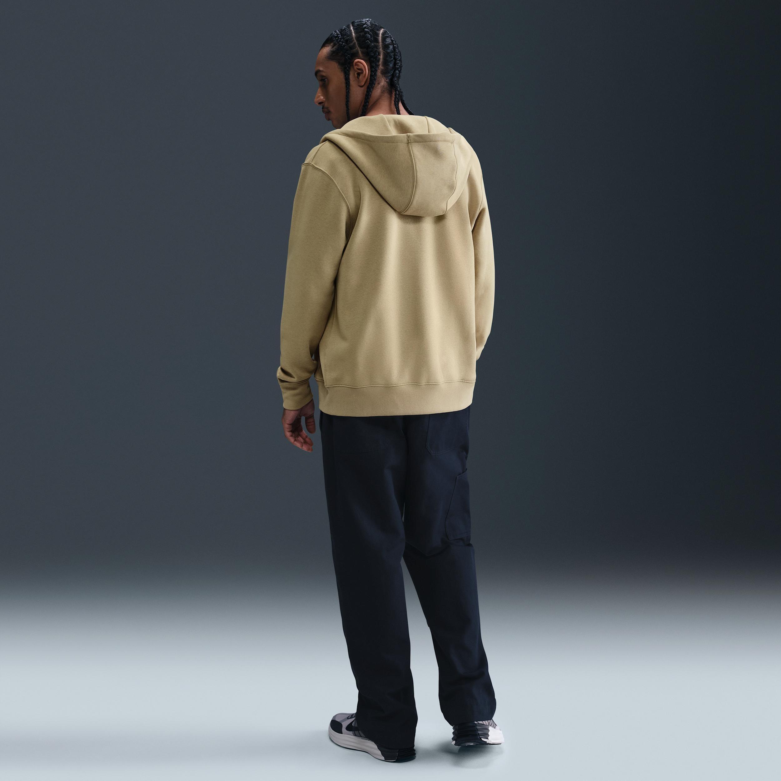 Nike Men's Club Full-Zip Fleece Hoodie Product Image