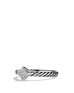 David Yurman Quatrefoil Ring with Diamonds Product Image