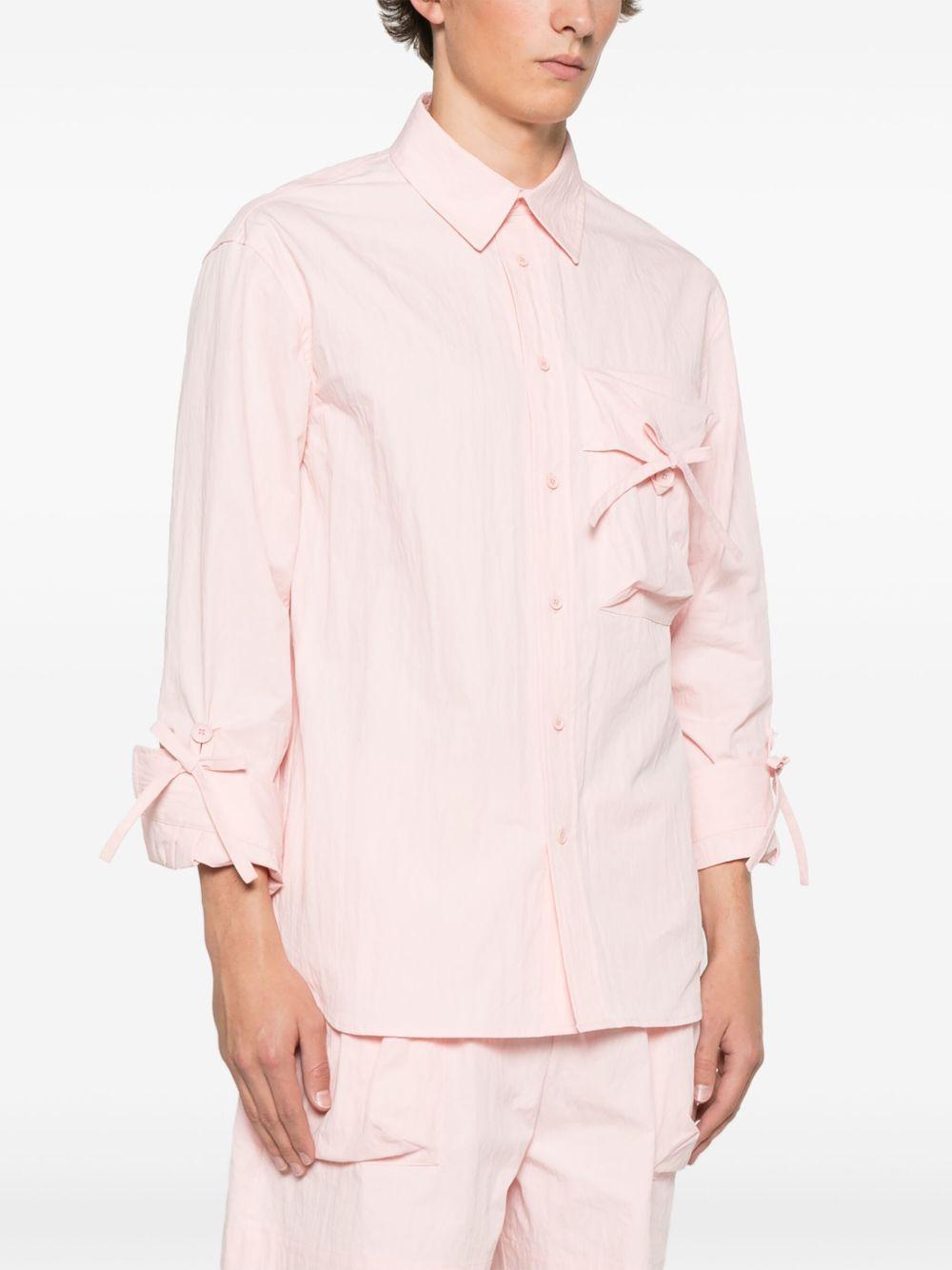 bow-detail shirt  Product Image