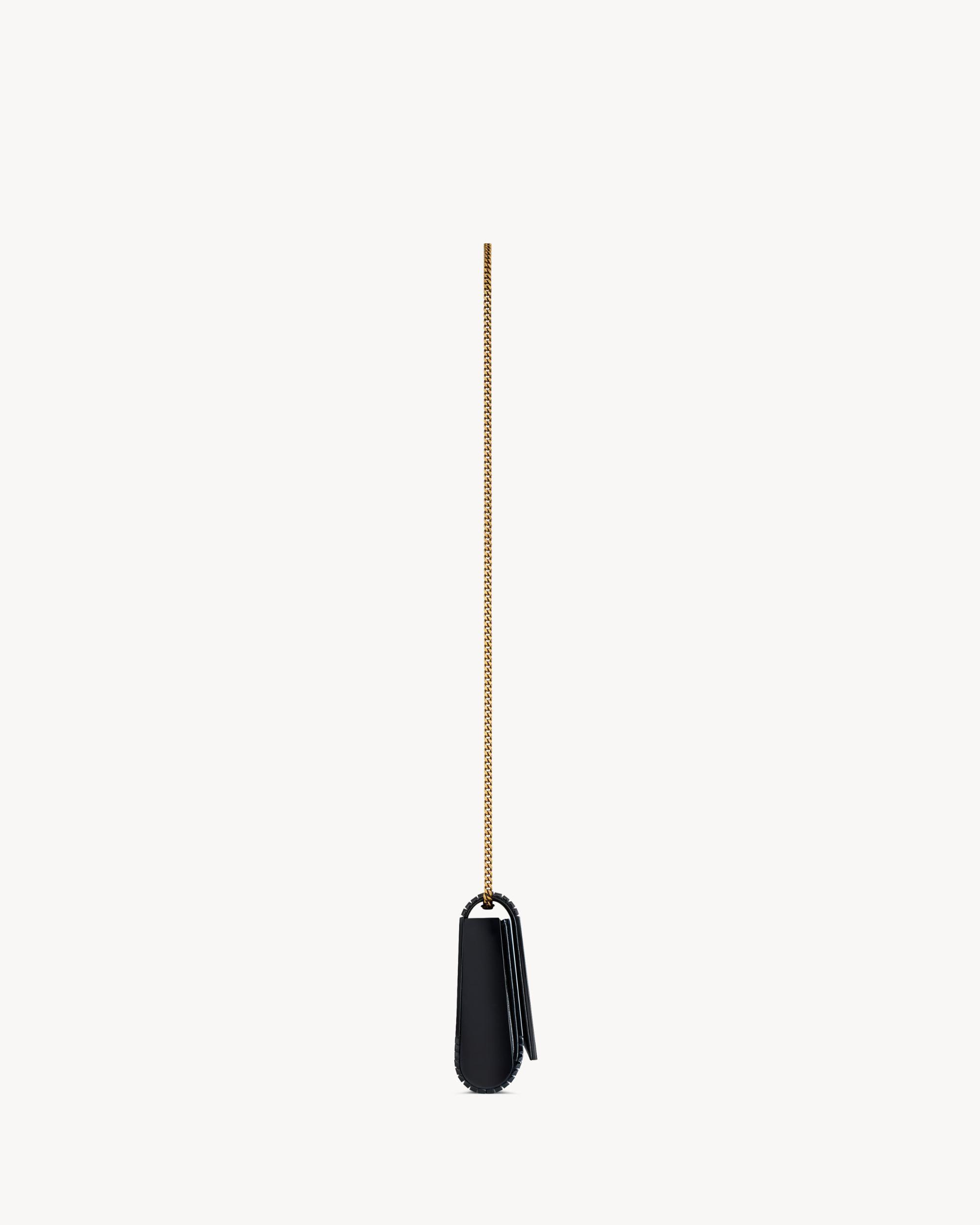 CASSANDRE chain pouch in lambskin Product Image