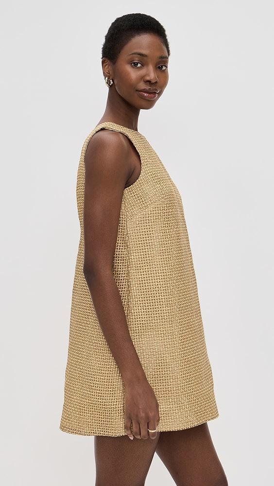 SIMONMILLER Sina Raffia Mini Dress | Shopbop Product Image