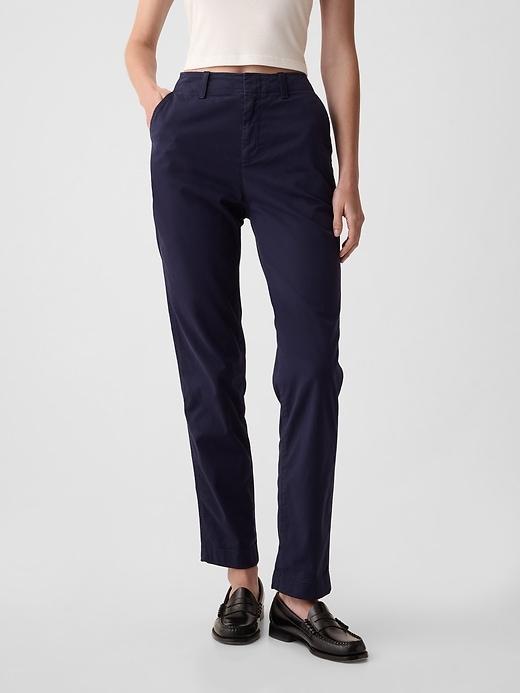 Mid Rise Downtown Khakis Product Image