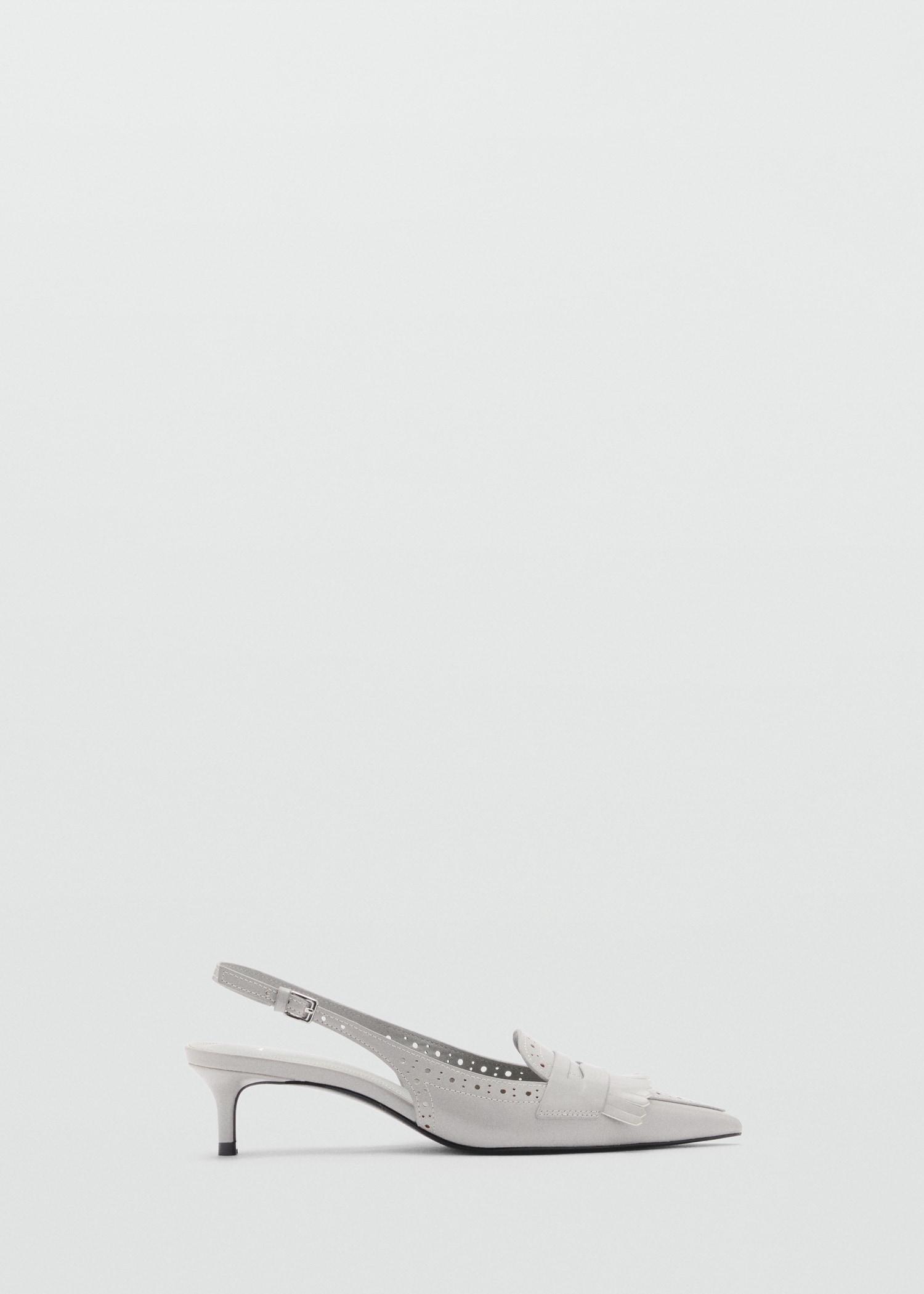 Fringe-heel shoes - Women | MANGO USA Product Image
