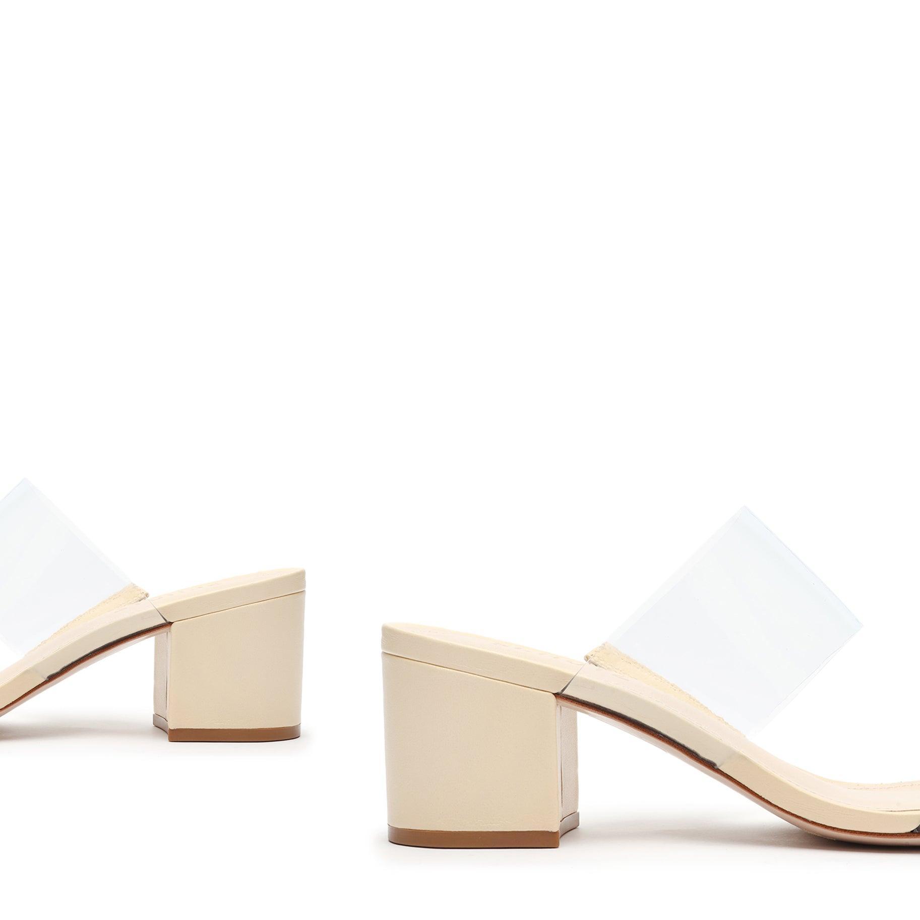 Victorie Vinyl & Leather Sandal Female Product Image