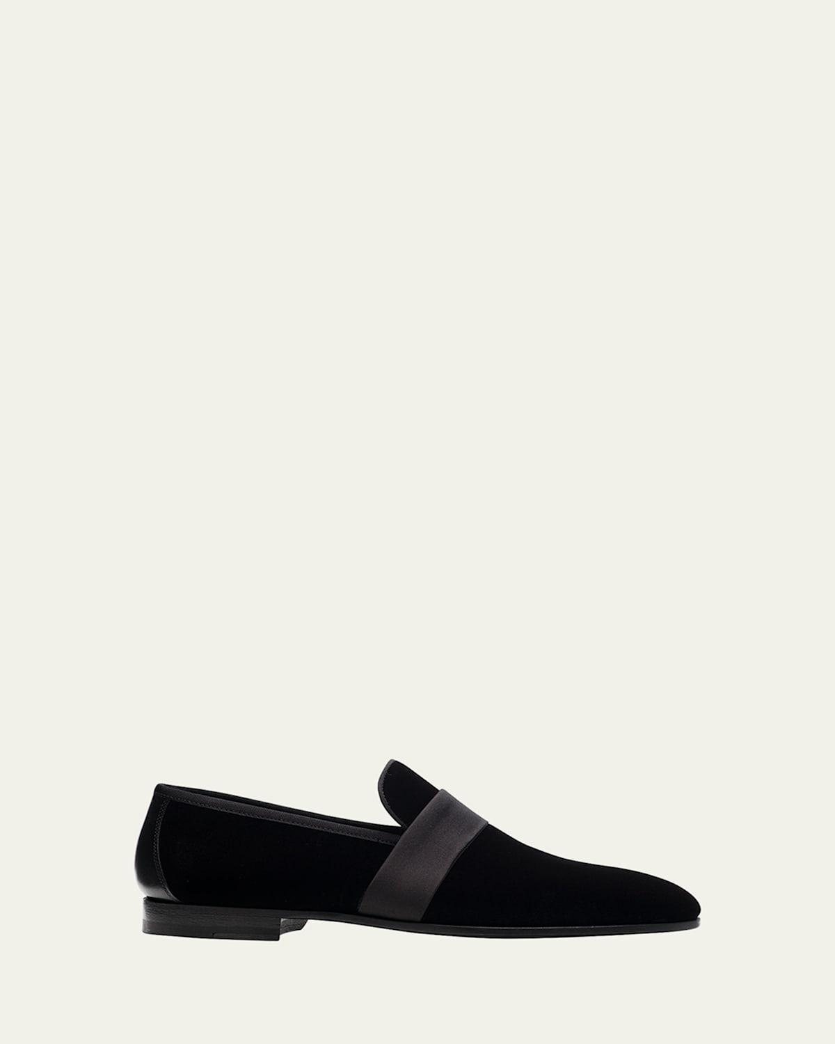 Men's Dandelion Red-Sole Jacquard Loafers Product Image