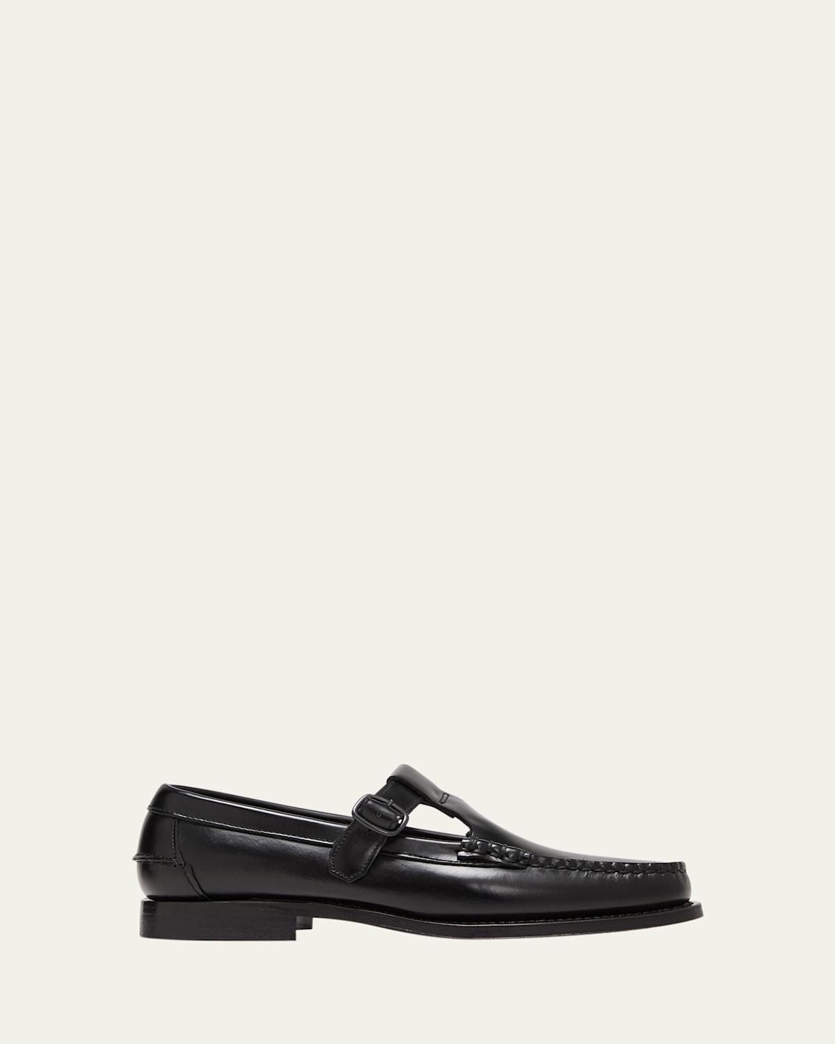 Mens Gabriel Patent Leather and Satin Loafers Product Image