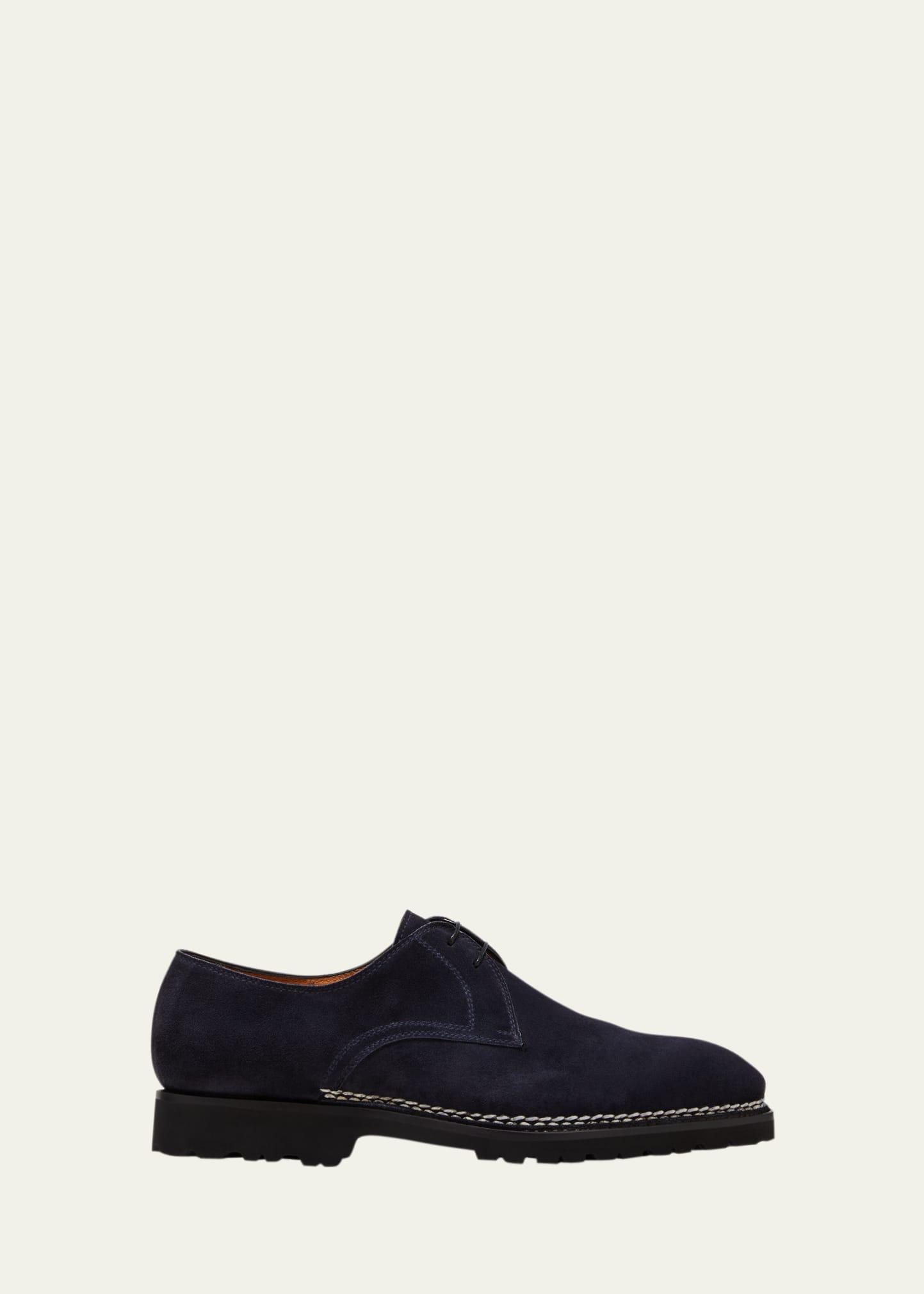 Mens Carnera Suede Derby Shoes Product Image