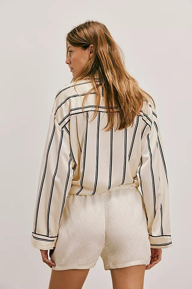Pearl Satin Shorts Product Image