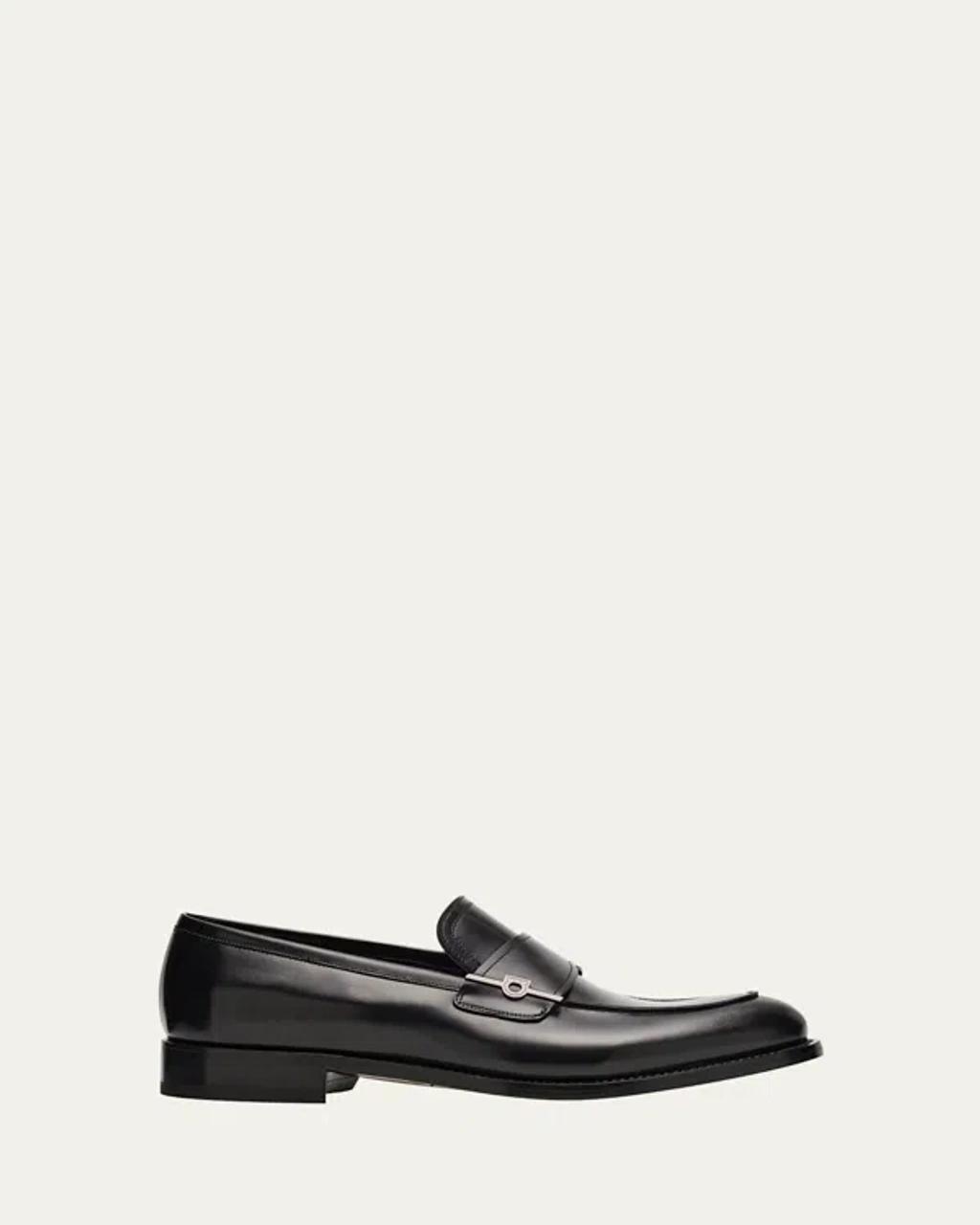 Mens Calfskin Penny Loafers Product Image