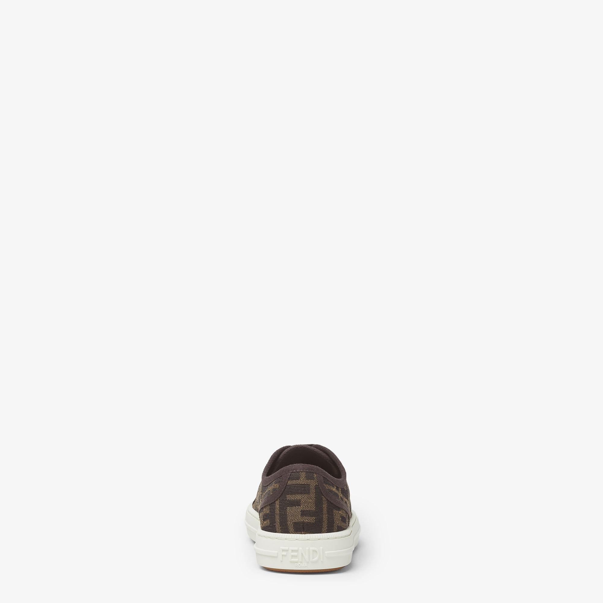 DominoBrown FF fabric low-tops Product Image