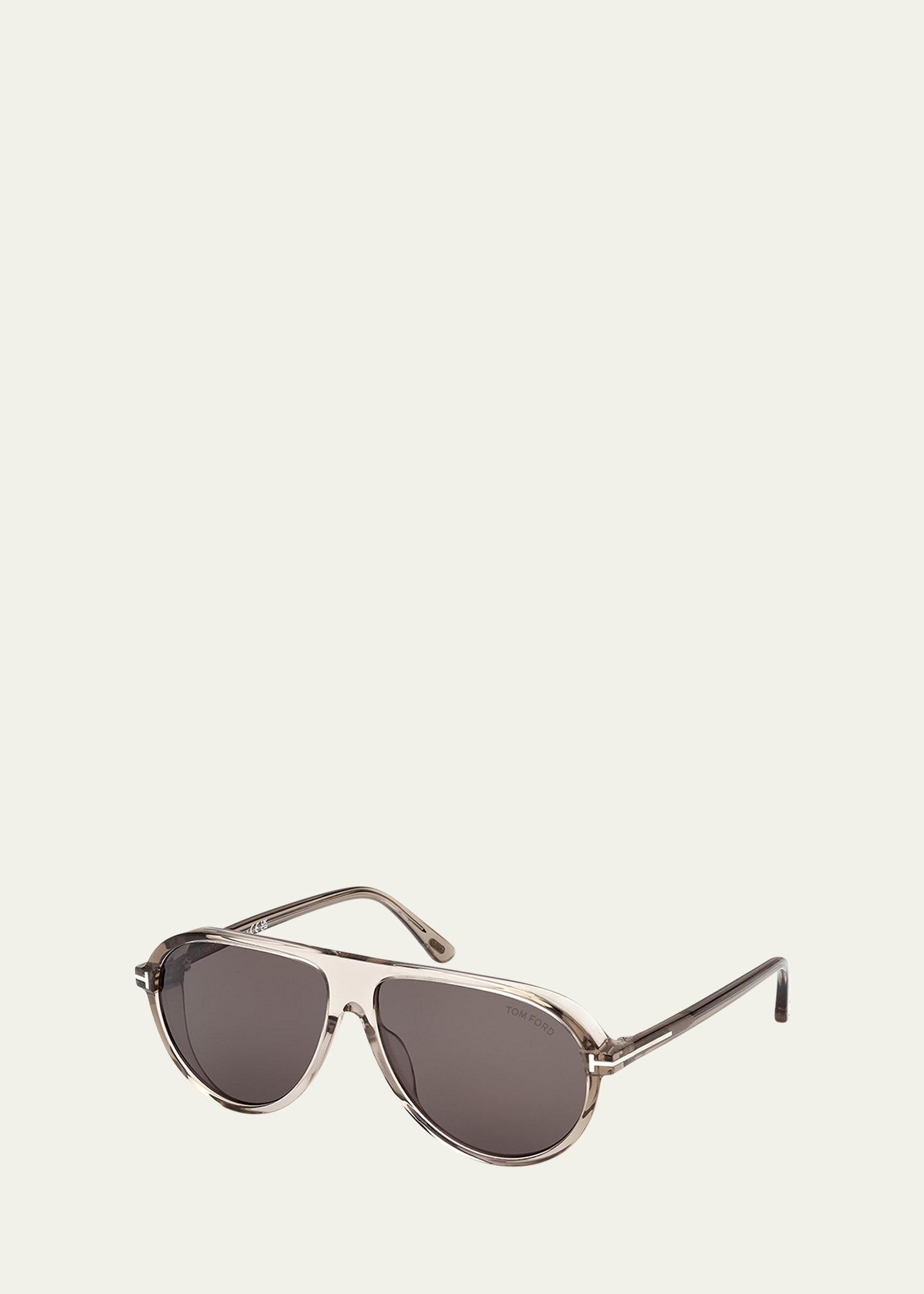 Tom Ford Marcus Pilot Sunglasses, 60mm Product Image