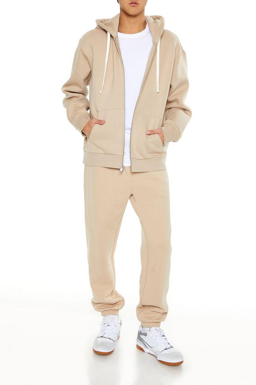 Drop-Sleeve Zip-Up Hoodie | Forever 21 Product Image