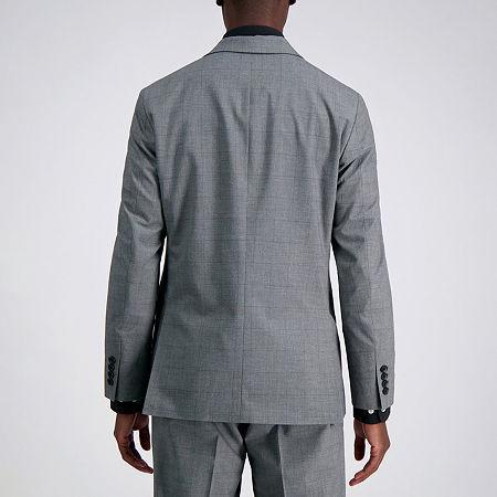 Men's J.M. Haggar™ Premium Slim-Fit Stretch Suit Jacket, Size: 44 - Regular, Gray Glen Plaid Product Image