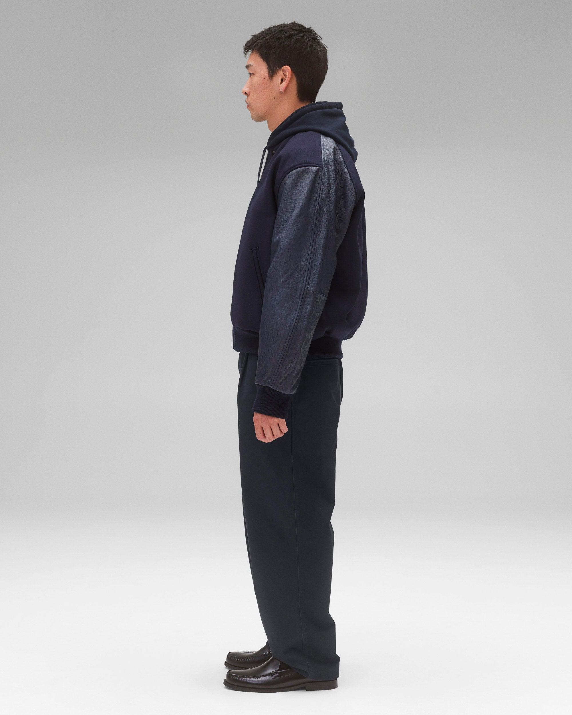 Melton Wool Varsity Jacket Male Product Image