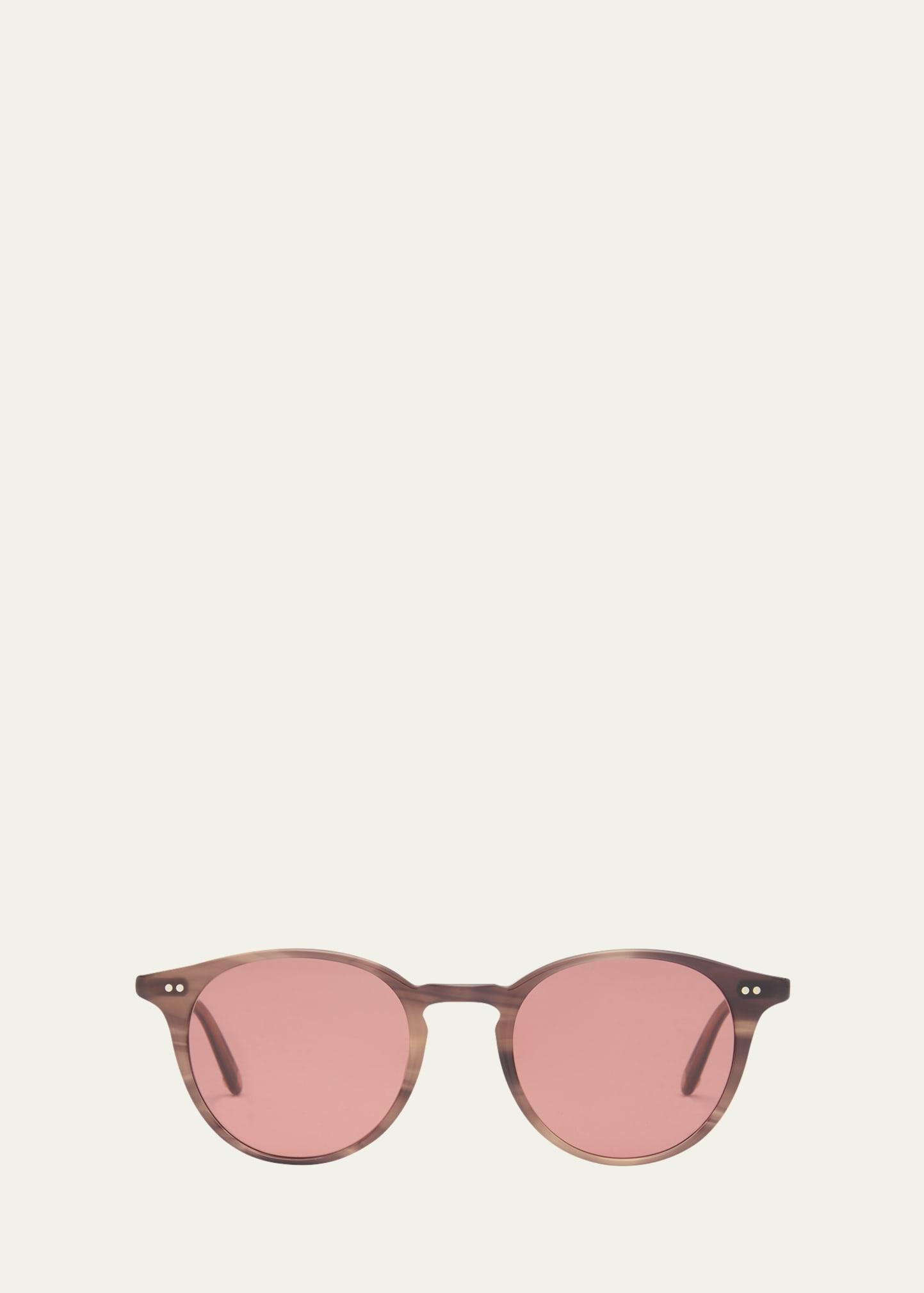 Mens Clune Sun Keyhole-Bridge Round Sunglasses Product Image