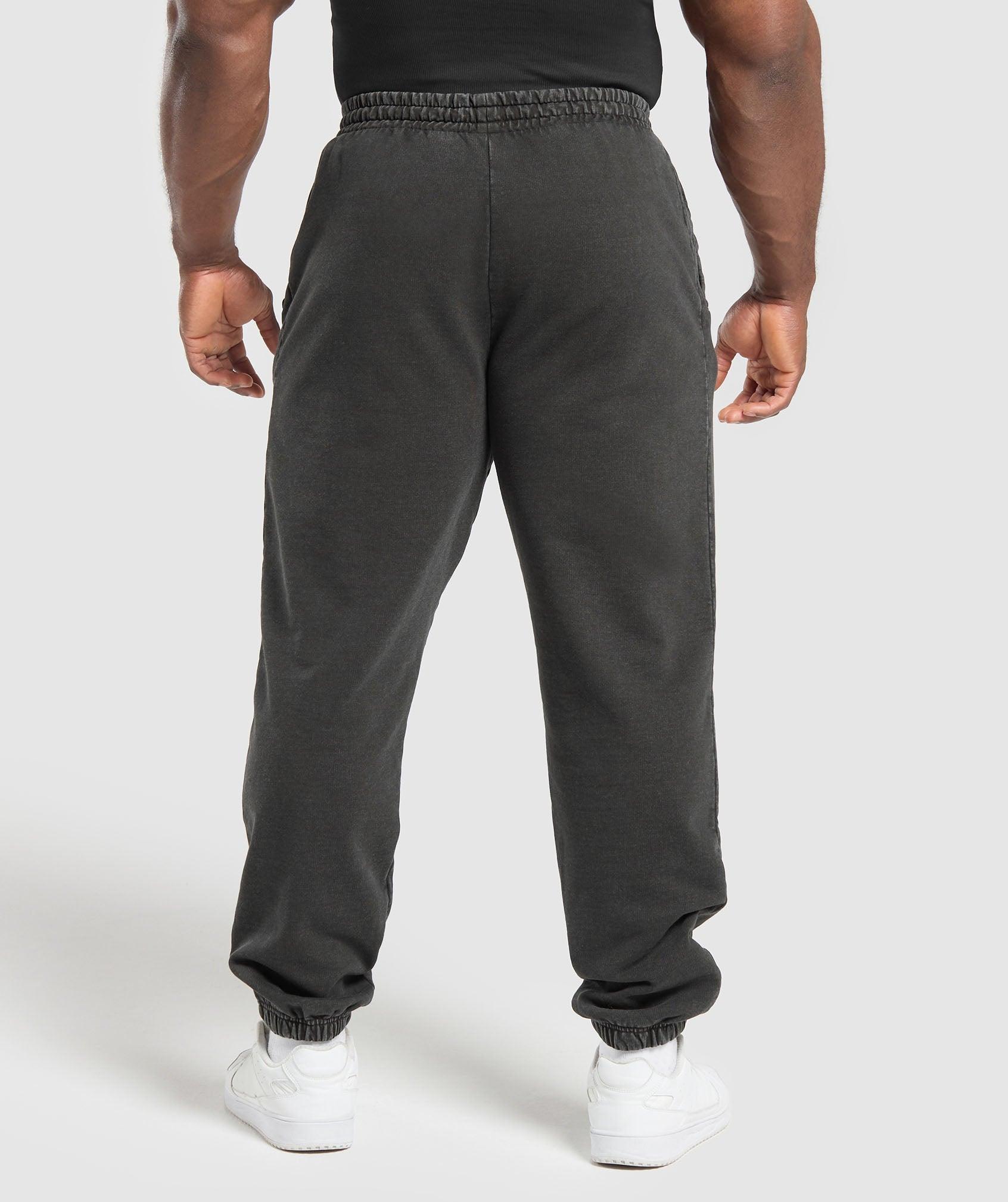 Distressed Graphic Joggers Product Image