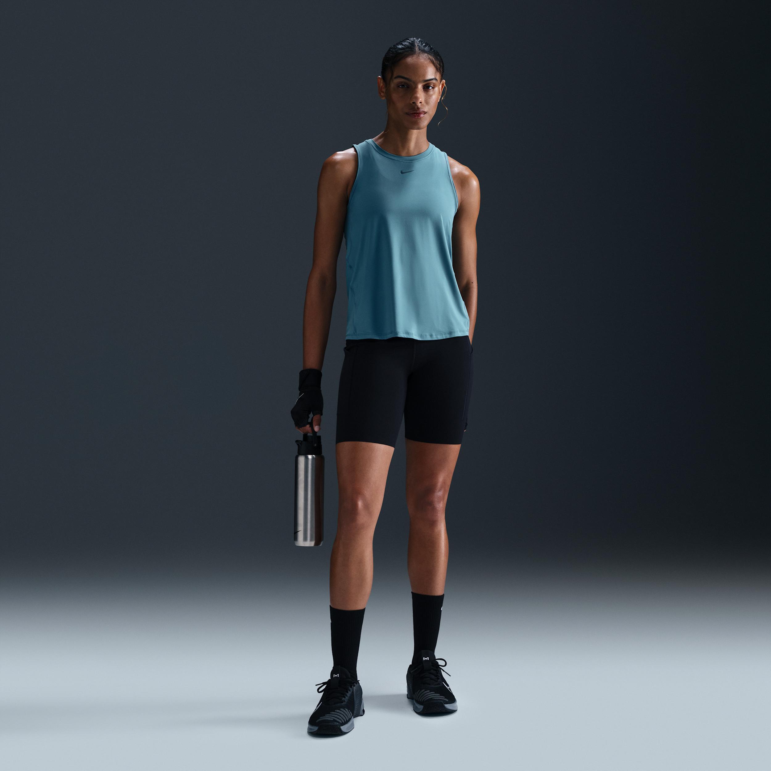 Nike Womens One Classic Dri-FIT Cropped Tank Top Product Image