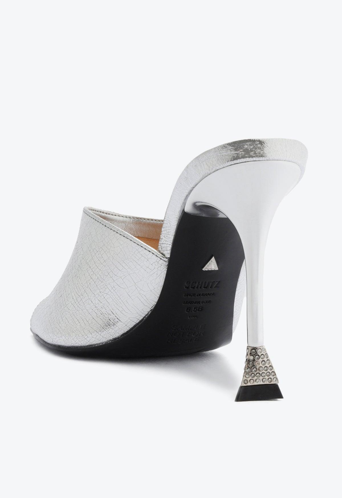 Nattie Metallic Leather Sandal Product Image