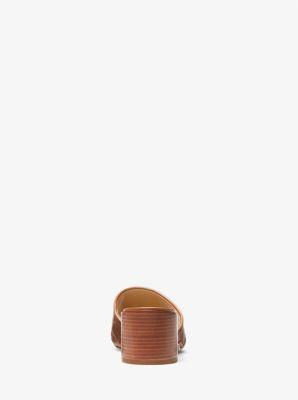Ingrid Woven Leather Mule Product Image