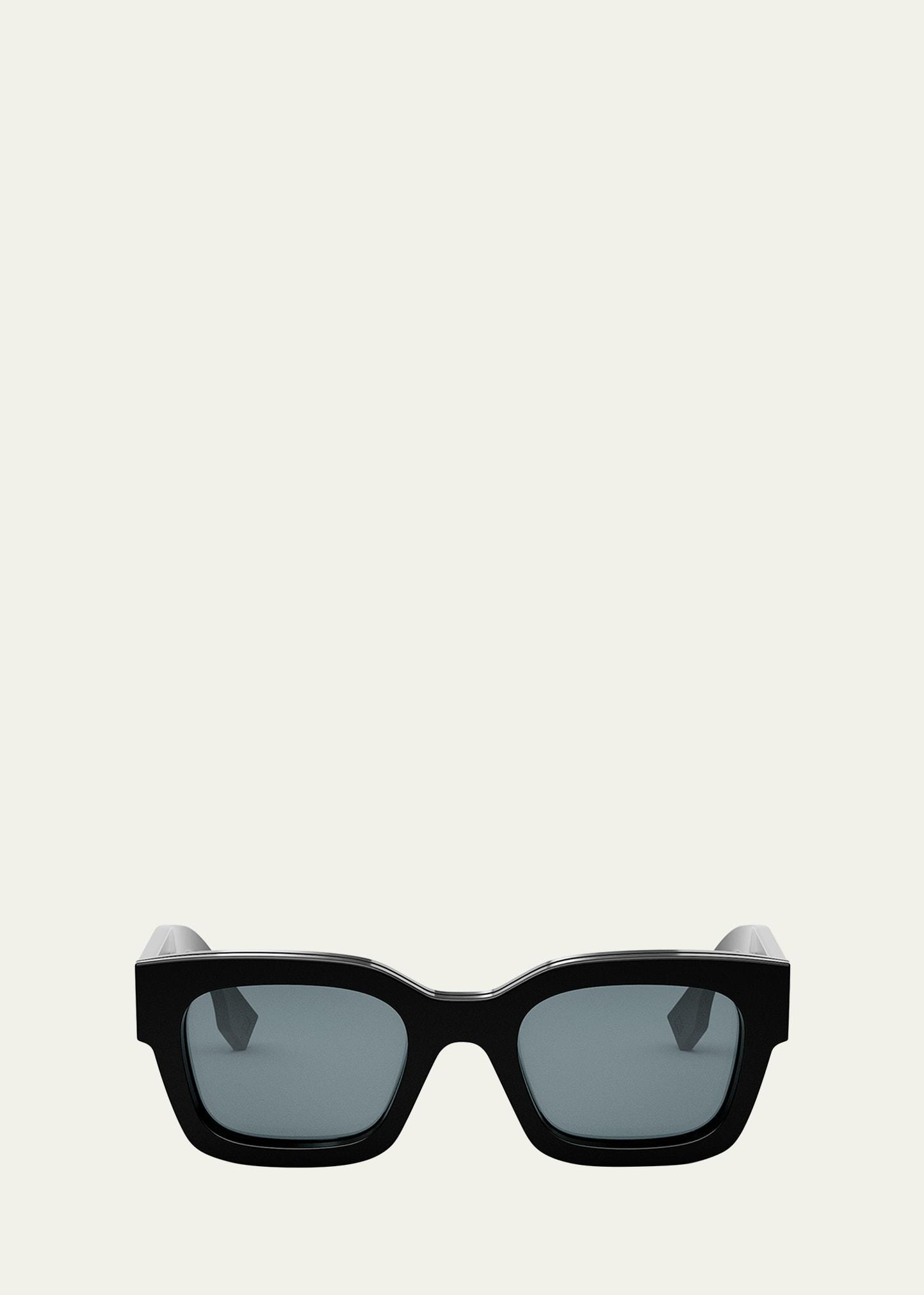 Mens Signature Oval Logo Sunglasses Product Image