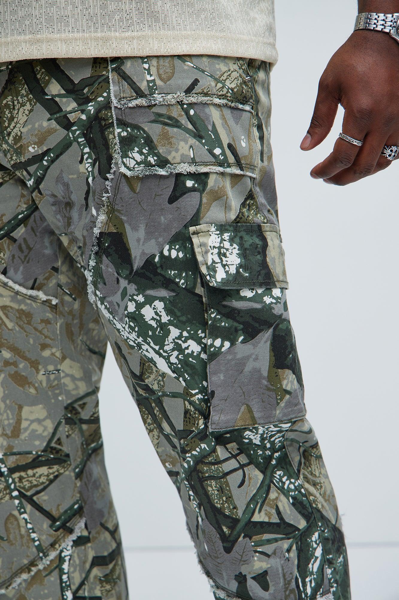 Harvy Straight Pants - Camouflage Product Image