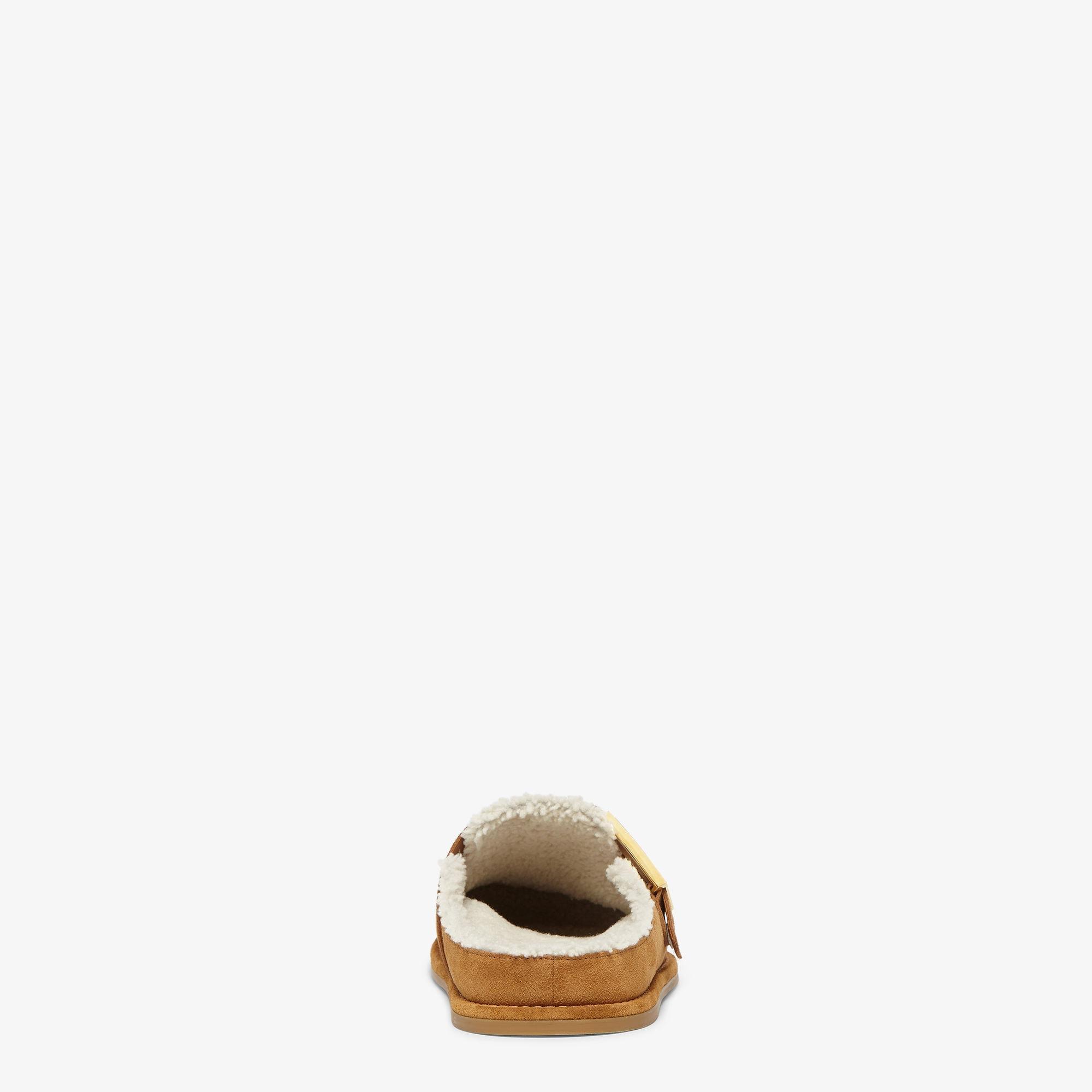 Fendi FeelBeige suede sabots Product Image