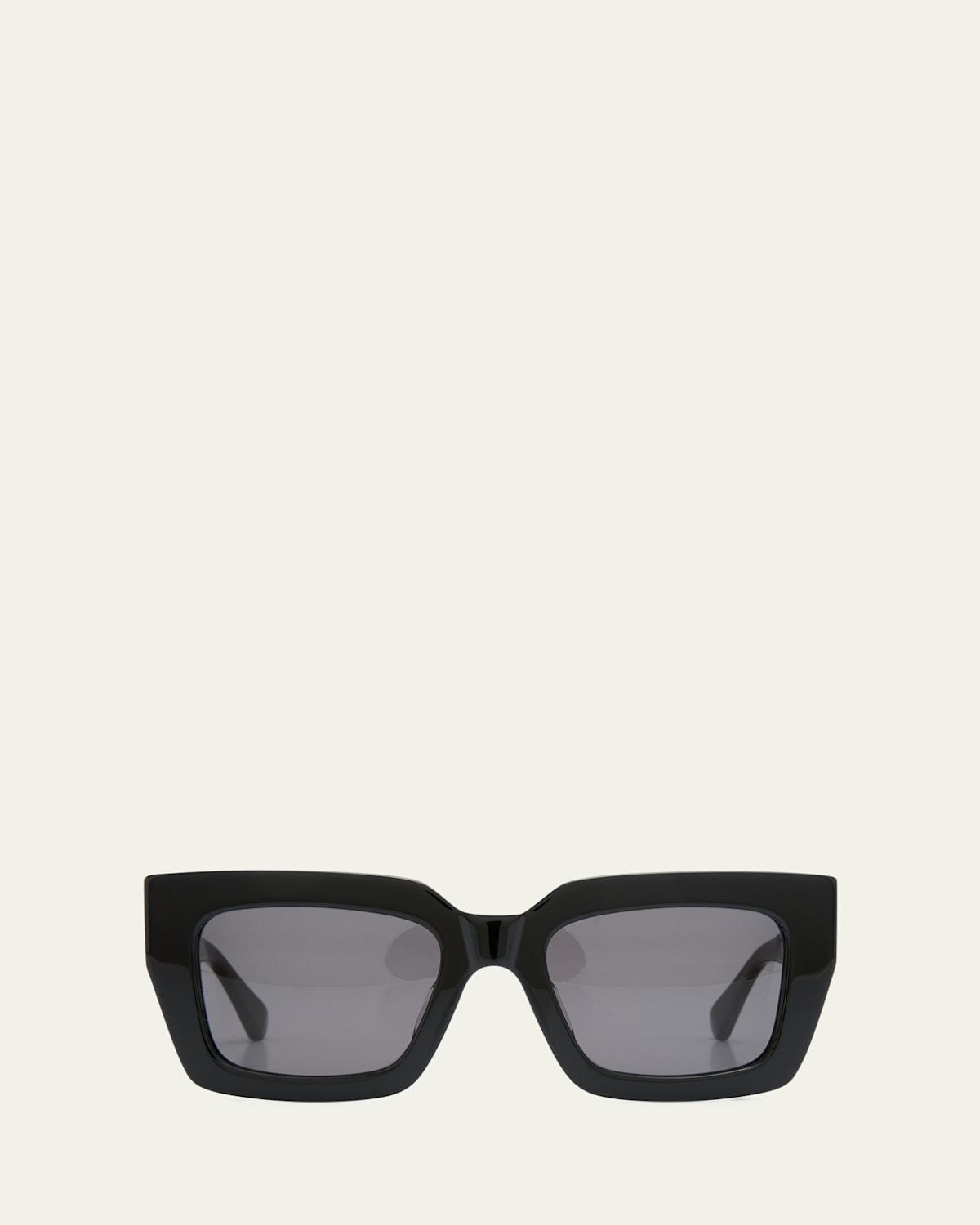 Color-Block GG Injection Plastic Cat-Eye Sunglasses Product Image
