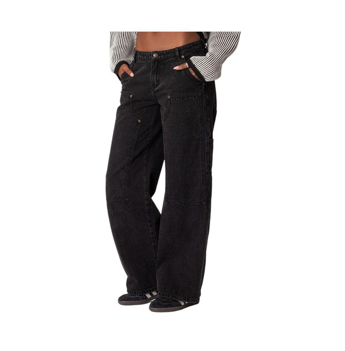 Womens Ayla low rise carpenter jeans Product Image