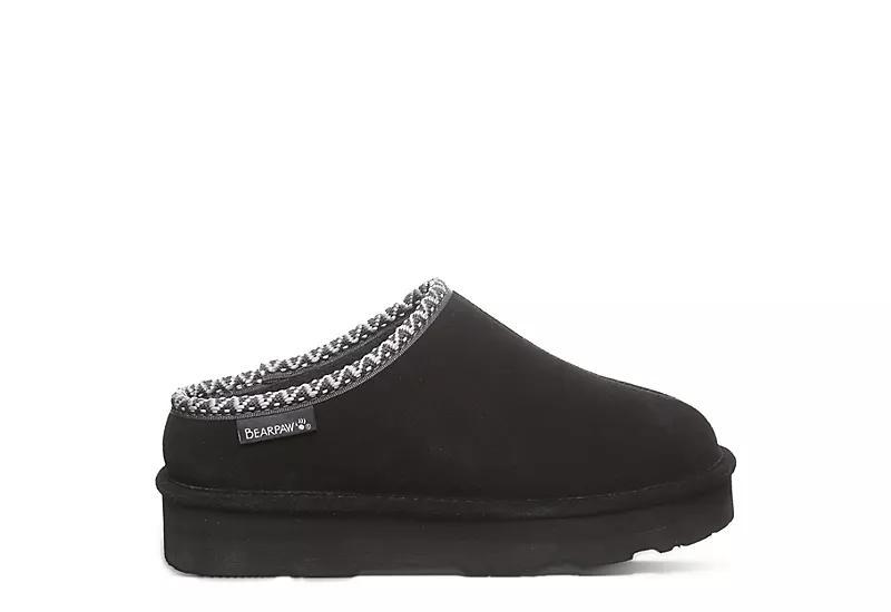 Bearpaw Martis Women's Suede Slippers, Size: 11, Black Black Product Image