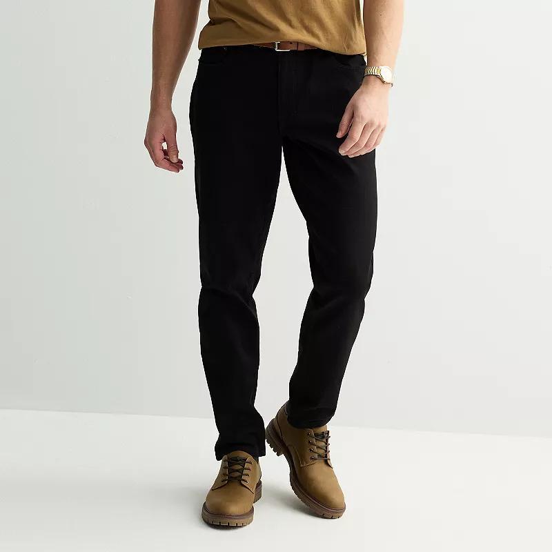 Men's Sonoma Goods For Life® Athletic Fit Jeans, Size: 33X32, Black Denim Product Image