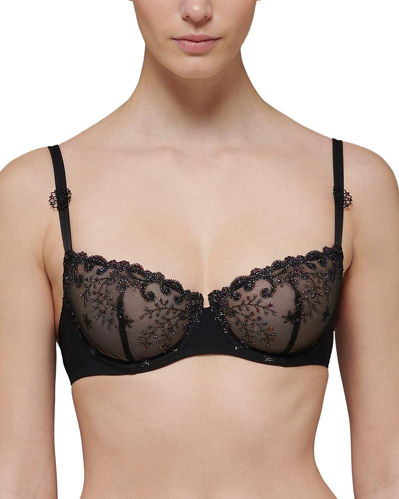 Delice Embroidered Demi Bra Product Image