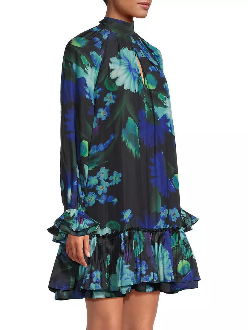 Jordy Pleated Chiffon Dress Product Image