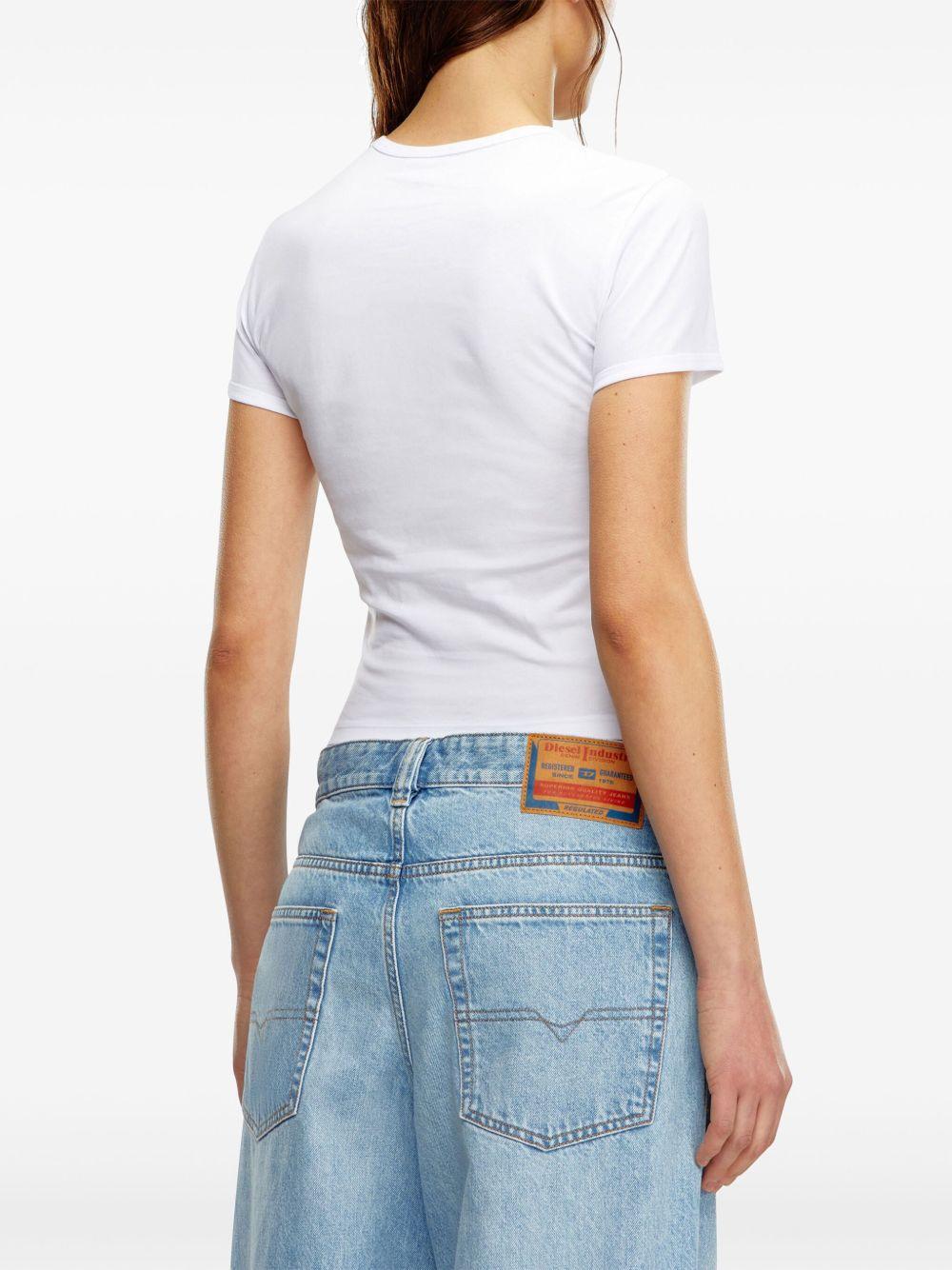 T-Uncutie-Long-D cotton T-shirt Product Image