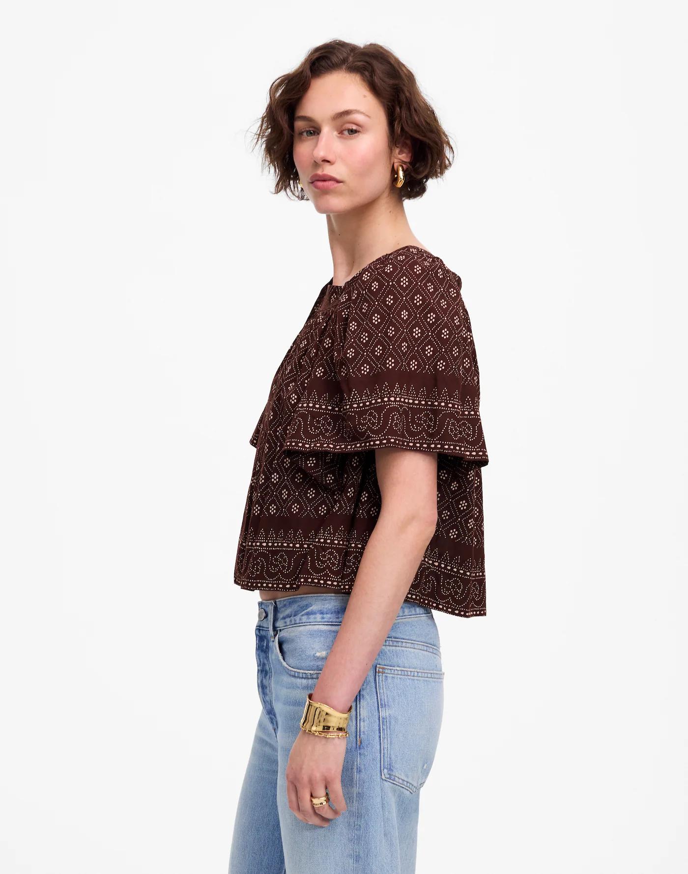 Flutter-Sleeve Top Product Image