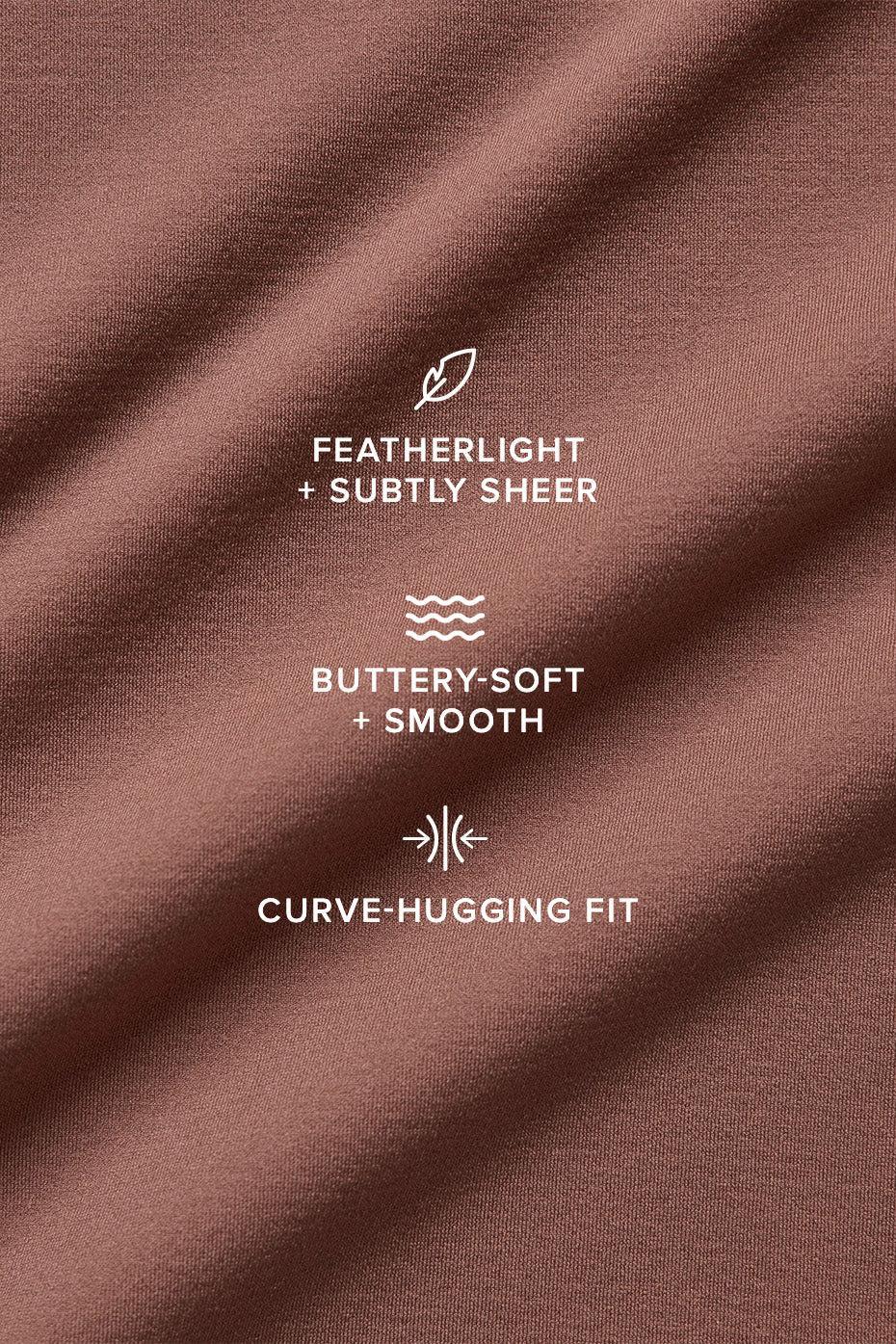 Sheer Glow Tank - Chestnut Product Image