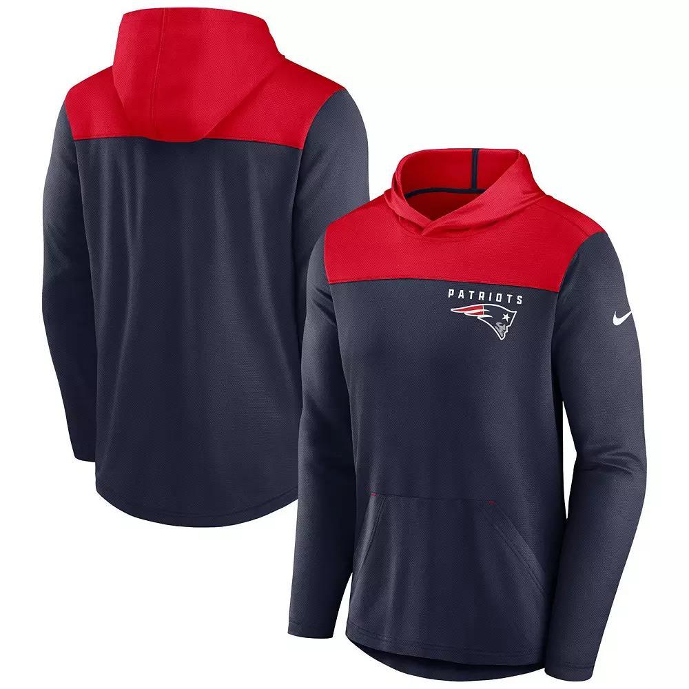 Men's Nike Navy New England Patriots Fan Gear Pullover Hoodie, Size: Medium, Blue Product Image