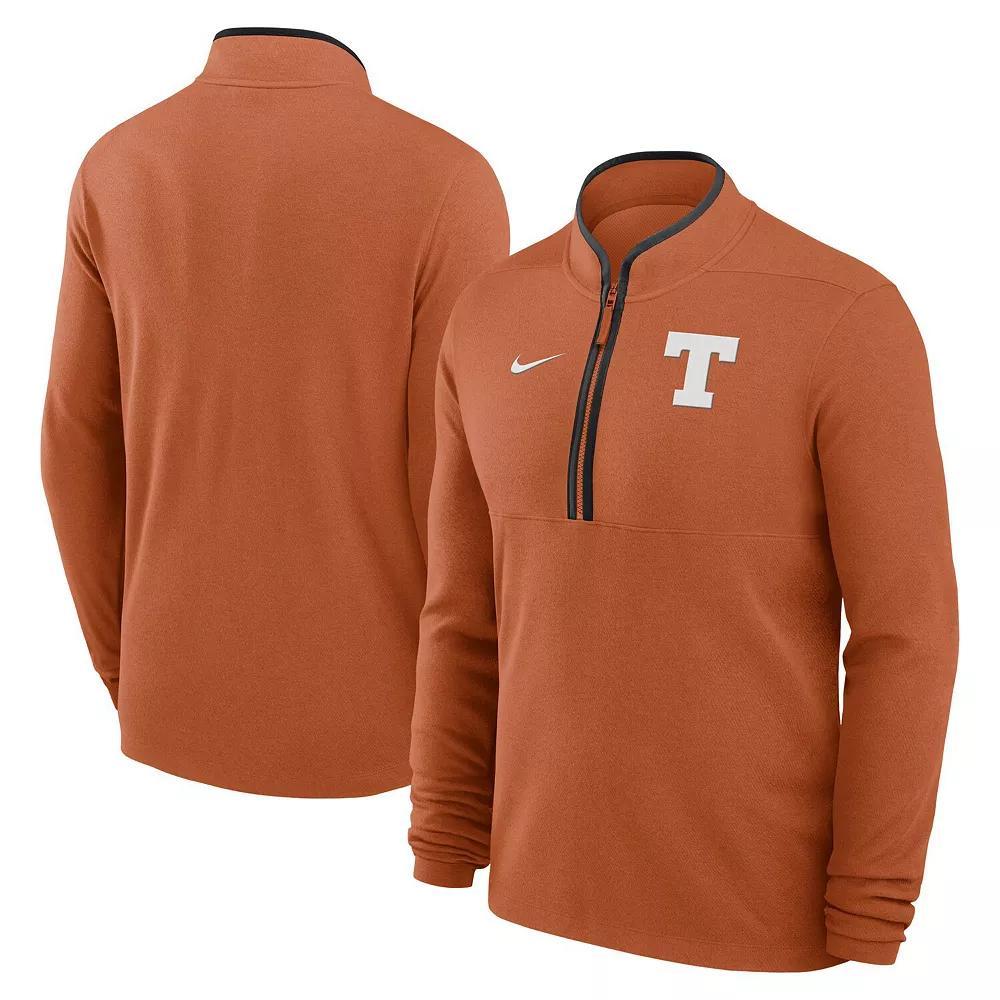 Men's Nike Texas Orange Texas Longhorns Baseball Logo Victory Performance Half-Zip Pullover, Size: 3XL, Team Product Image